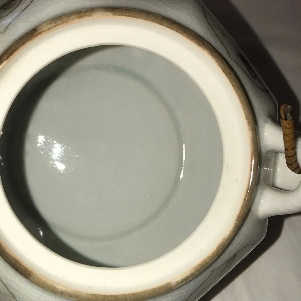 Vintage Ceramic Otagiri (OMC) Japan Brown Blossoms Tea Set
